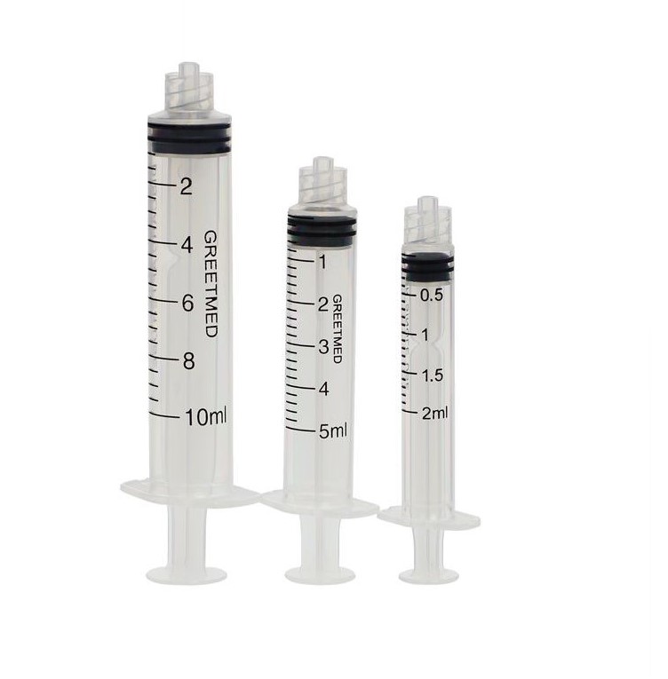 Sterile Spritze j.u. 10ml 3-teilige Luer-Lock Spritze 100Stk